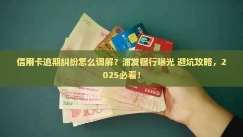 信用卡逾期纠纷调解浦发银行需要哪些步骤
