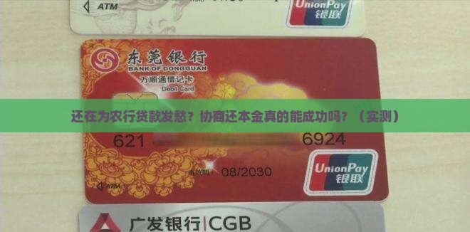 农业银行协商还本金的案例分析及解决方案