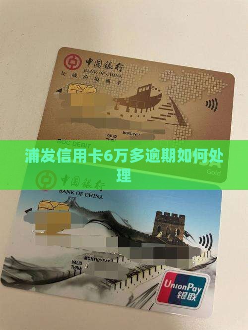 浦发信用卡6万多逾期如何处理