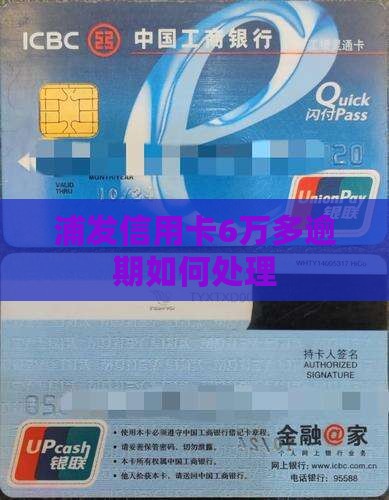 浦发信用卡6万多逾期如何处理