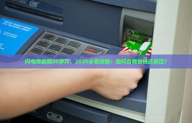 闪电贷逾期20多万怎么办