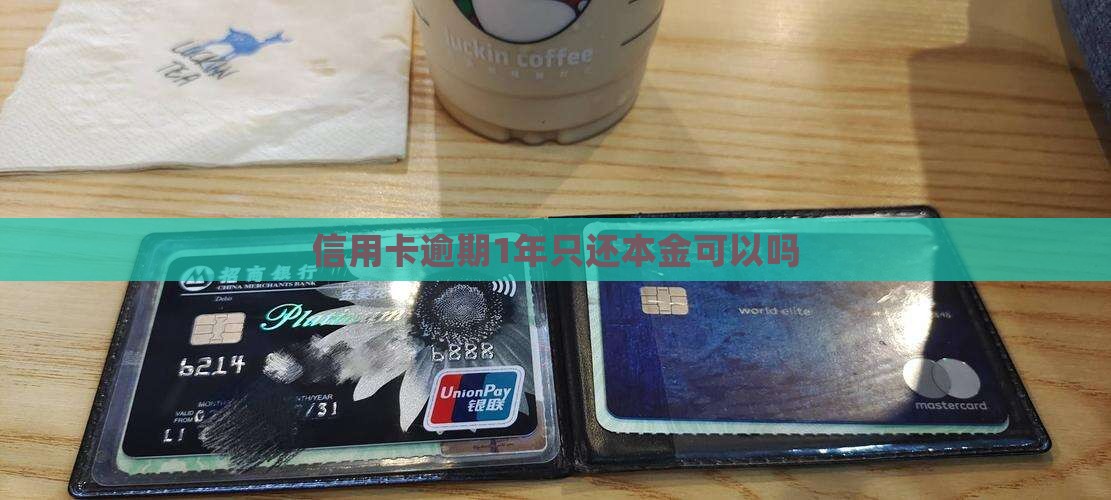信用卡逾期1年只还本金