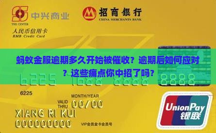 蚂蚁金服逾期多久开始被催收