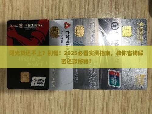 阳光贷无能力还款该怎么办