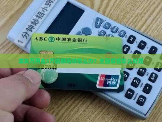 浦发万用金3万逾期后续怎么办？全面解答怎么处理