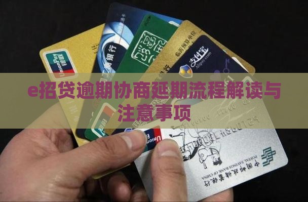 e招贷逾期协商延期流程解读与注意事项