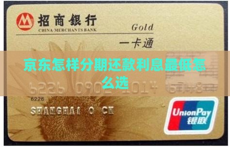 京东怎样分期还款利息最低怎么选