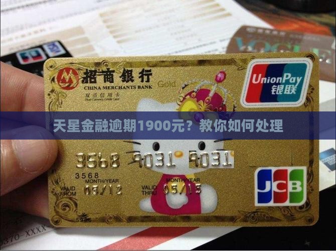 天星金融逾期1900元？教你如何处理