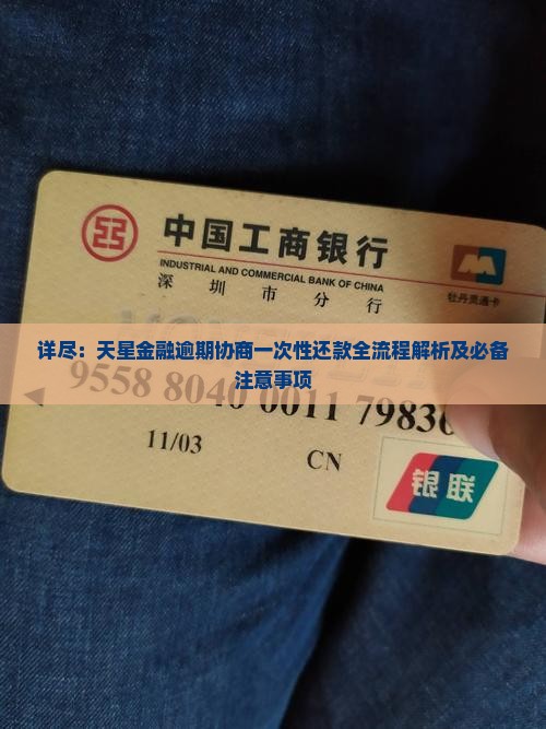 详尽：天星金融逾期协商一次性还款全流程解析及必备注意事项
