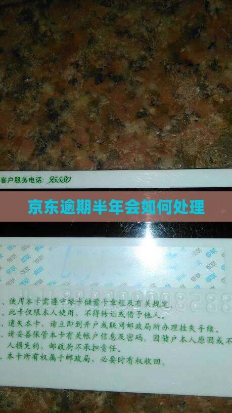 京东逾期半年会如何处理