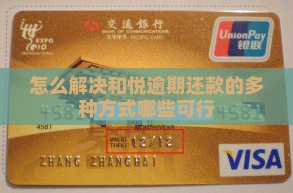 怎么解决和悦逾期还款的多种方式哪些可行