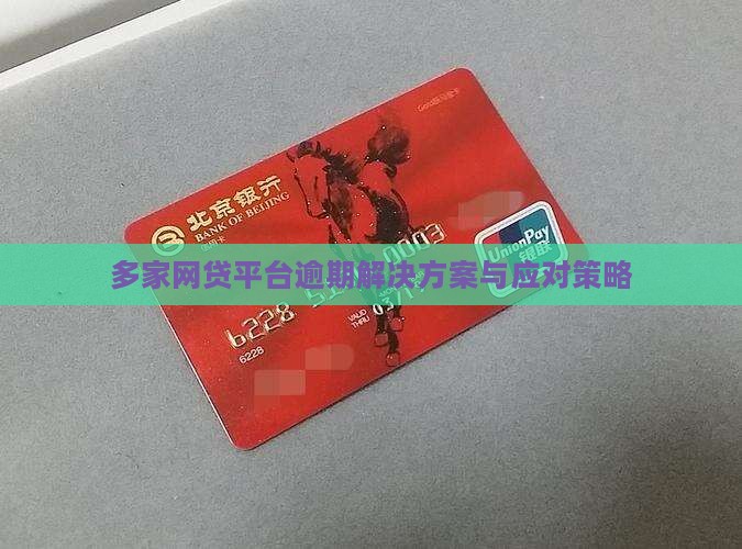 多家网贷平台逾期解决方案与应对策略