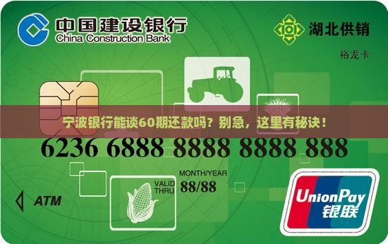 宁波银行可以协商60期还款嘛如何操作