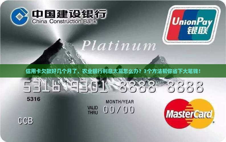 农业银行信用卡如何协商降低利息