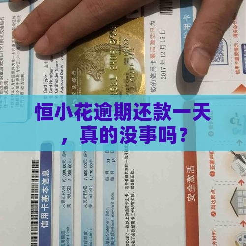 恒小花逾期还款一天会怎么样