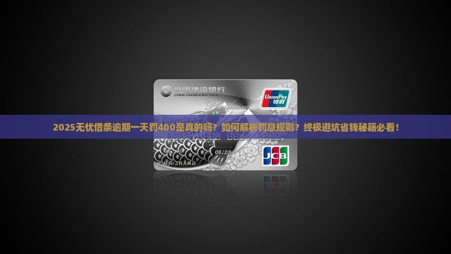 无忧借条逾期一天400需要怎么处理