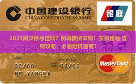 怎么申请网贷停息挂账业务