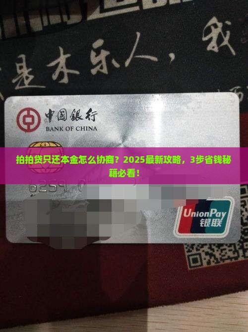 拍拍贷只还本金如何进行协商