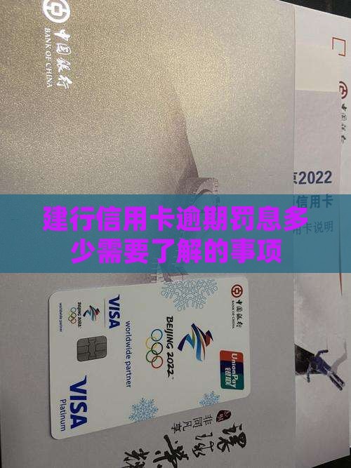 建行逾期罚息多少需要了解的事项