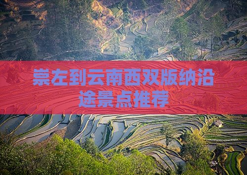 崇左到云南西双版纳沿途景点推荐