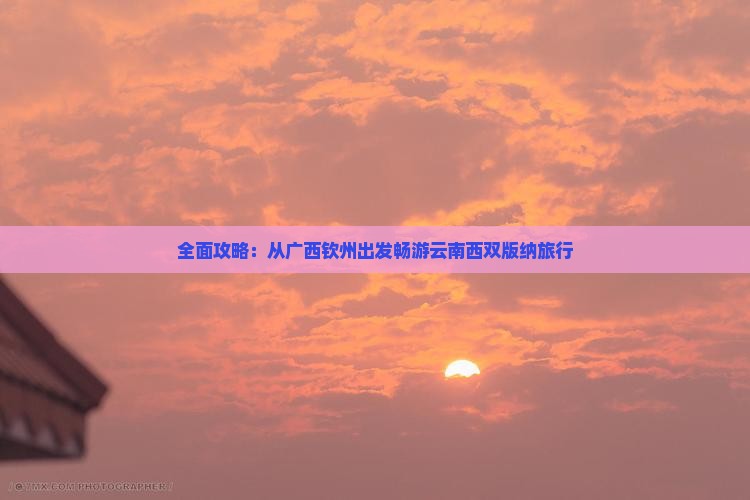 全面攻略：从广西钦州出发畅游云南西双版纳旅行