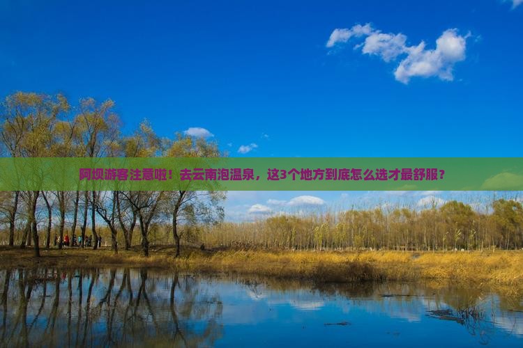 阿坝去云南温泉哪里玩