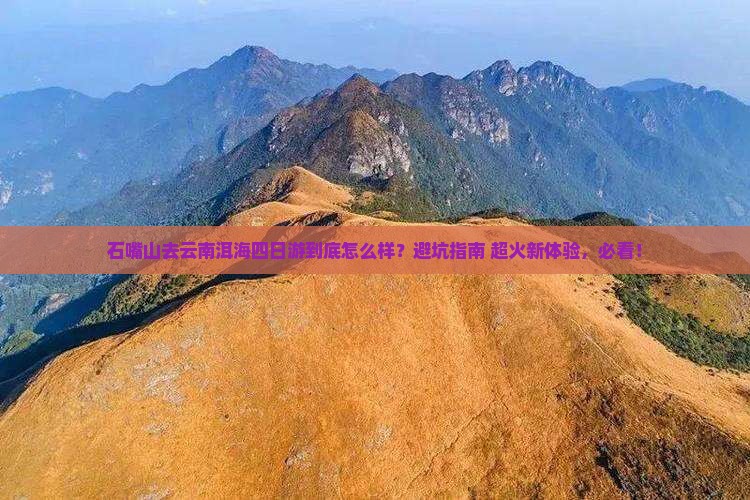 石嘴山去云南洱海四日游