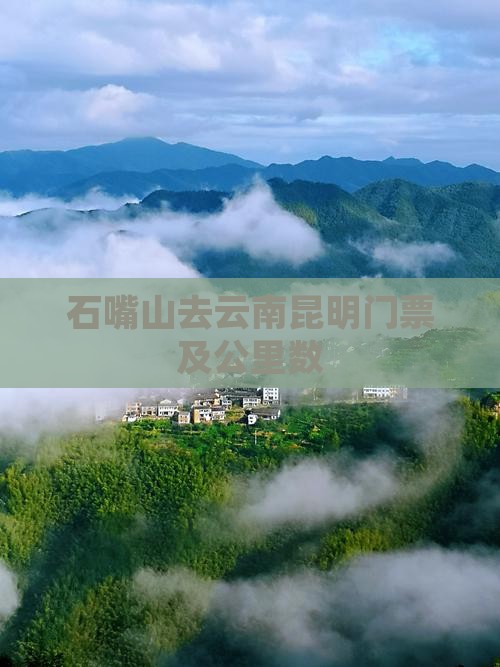 石嘴山去云南昆明门票及公里数