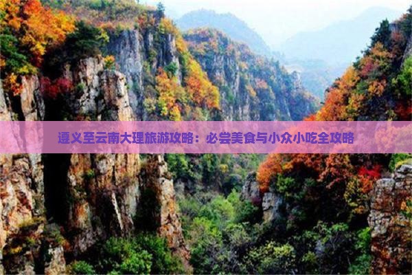 遵义至云南大理旅游攻略：必尝美食与小众小吃全攻略