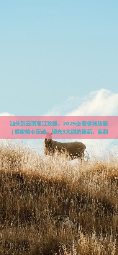 汕头到云南丽江攻略
