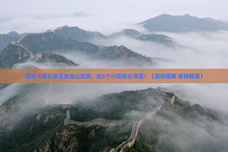 延边去云南玉龙雪山旅游小吃
