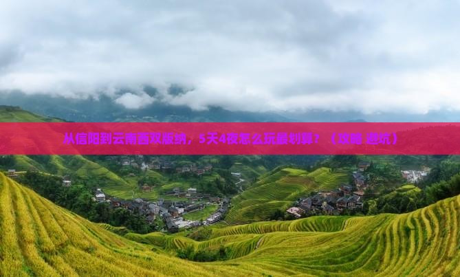 信阳去云南西双版纳门票