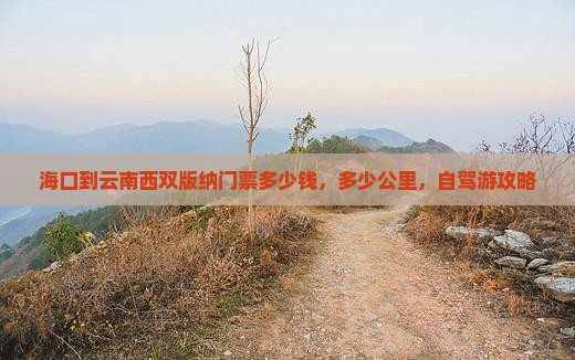 海口到云南西双版纳门票