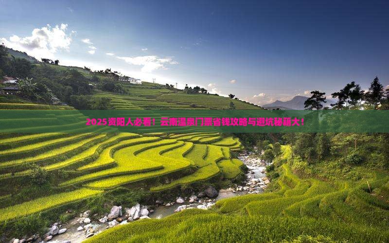 资阳去云南温泉门票