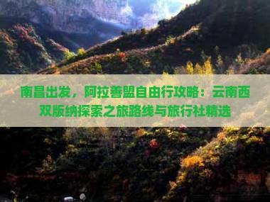 南昌出发，阿拉善盟自由行攻略：云南西双版纳探索之旅路线与旅行社精选