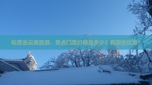 松原去云南旅游，景点门票价格是多少？有哪些优惠？