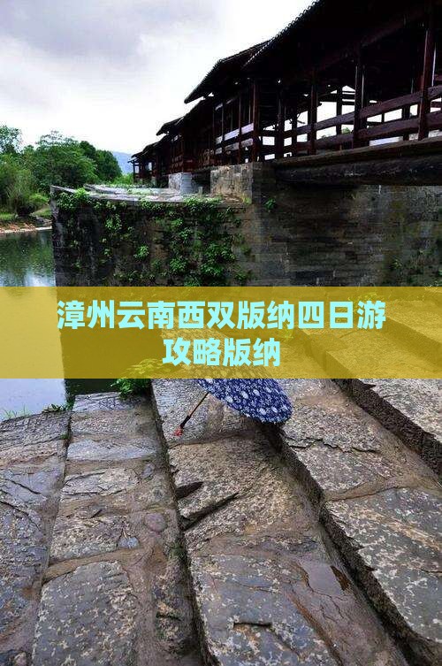 漳州去云南西双版纳四日游