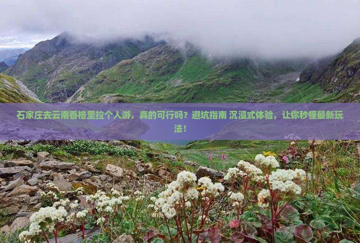 石家庄去云南香格里拉个人游