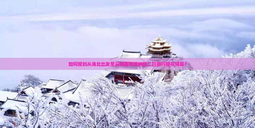 如何规划从海北出发至云南西双版纳的二日游行程与预算？