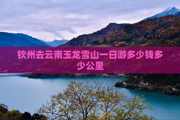 钦州去云南玉龙雪山一日游多少钱多少公里