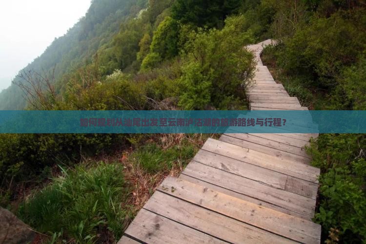 如何规划从汕尾出发至云南泸沽湖的旅游路线与行程？