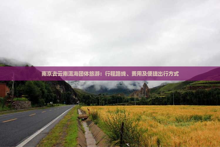 南京去云南洱海团体旅游：行程路线、费用及便捷出行方式