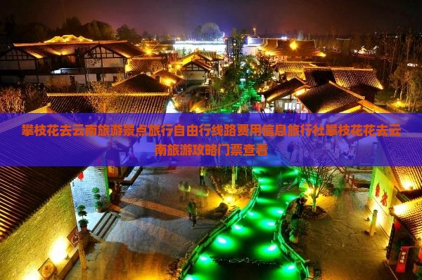 攀枝花去云南旅游景点旅行自由行线路费用信息旅行社攀枝花花去云南旅游攻略门票查看