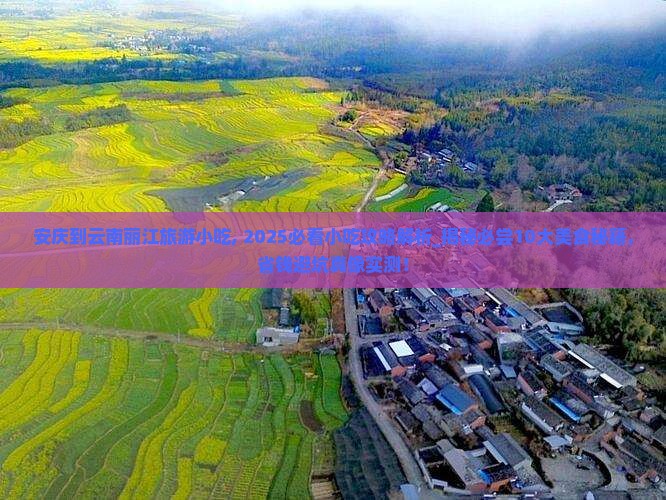 安庆到云南丽江旅游小吃