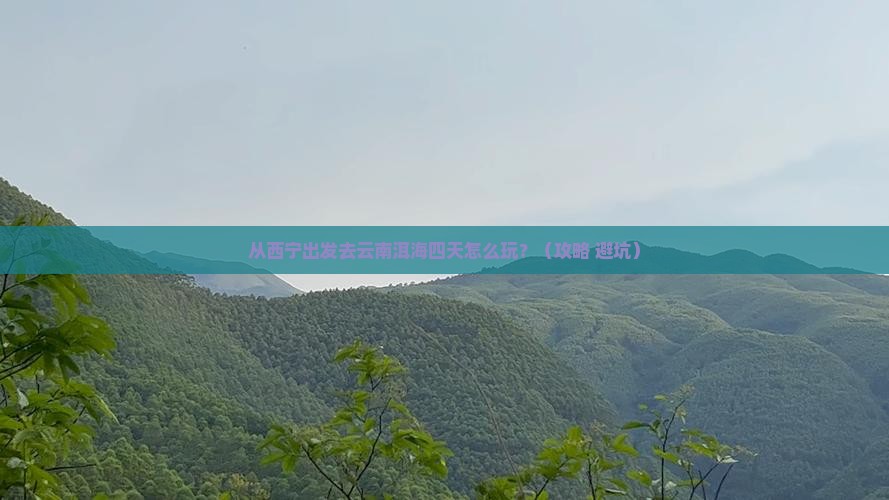 西宁去云南洱海四日游