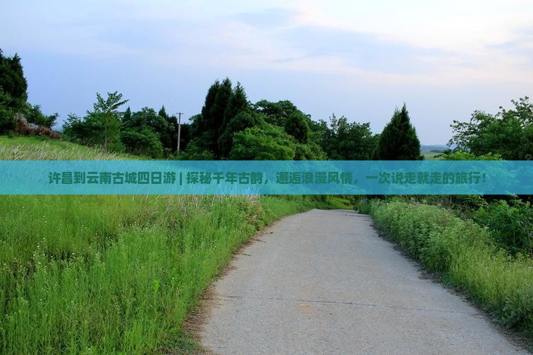 许昌到云南古城四日游