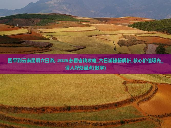 四平到云南昆明六日游