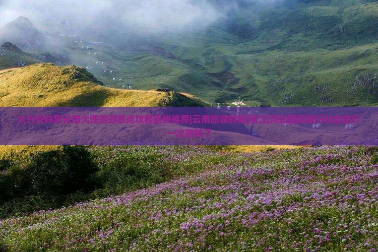 大兴安岭到云南大理旅游景点攻略路线推荐|云南旅游时间|丽江|河北国际旅行社自由行一次就够了