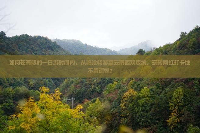 如何在有限的一日游时间内，从临沧畅游至云南西双版纳，玩转网红打卡地不留遗憾？