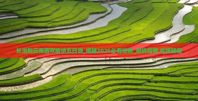 长治到云南西双版纳五日游